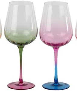 2515 VERRES À VIN RAINBOW 6P